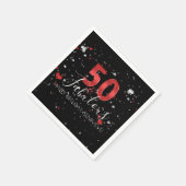 Serviette En Papier 50 et fabuleux | Casino Vegas Anniversaire (Coin)