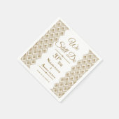 Serviette En Papier 50e anniversaire d'or (Coin)