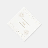 Serviette En Papier 50e anniversaire du Mariage de luxe Gold (Coin)