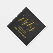 Serviette En Papier 50e anniversaire Personnalisé (Coin)