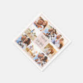 Serviette En Papier 50e anniversaire rose girly parties scintillant ph (Coin)