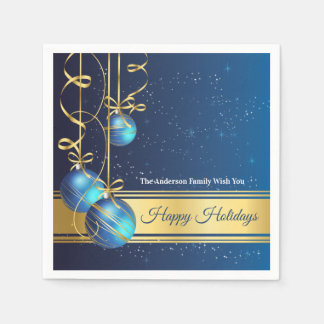 Serviette En Papier 50pcs Christmas Paper Napkin Modern Tree Baubels