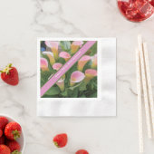 Serviette En Papier 55e anniversaire du Mariage Pink Calla Lily (En situation)