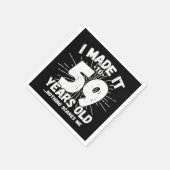 Serviette En Papier 59 Ans Mème Sarcastique drôle 59ème Anniversaire (Coin)