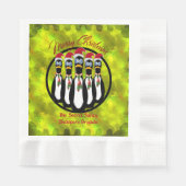 Serviette En Papier 5 Pingouins Père Noël Frazzés et amusants Personna (Devant)