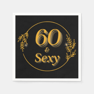 Serviette En Papier 60 ans et fabuleux