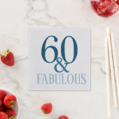 Serviette En Papier 60 et Fabuleux fête d'anniversaire (En situation)