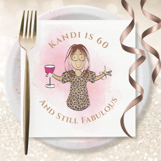 Serviette En Papier 60 et Fabulous African American Fun 60e anniversai