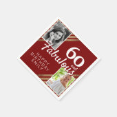 Serviette En Papier 60 et Fabulous Gold Parties scintillant 2 Photo 60 (Coin)