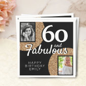 Serviette En Papier 60 et Fabulous Gold Parties scintillant 2 Photo 60