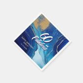 Serviette En Papier 60 et Fabulous Marble Parties scintillant Annivers (Coin)