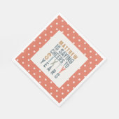 Serviette En Papier 60e anniversaire accessoires déco (Coin)