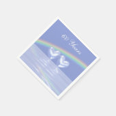 Serviette En Papier 60e anniversaire Coeurs de diamants (Coin)