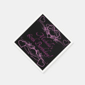 Serviette En Papier 60e anniversaire de la femme (Coin)