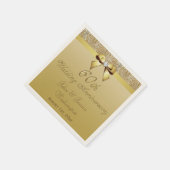 Serviette En Papier 60e anniversaire du Mariage Diamond personnalisé (Coin)