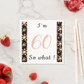 Serviette En Papier 60e anniversaire Funny I'm 60 (En situation)