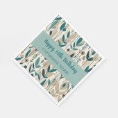 Serviette En Papier 60e anniversaire moderne (Coin)