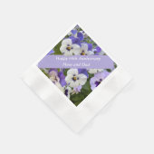 Serviette En Papier 68e anniversaire modifiable (Coin)