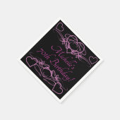 Serviette En Papier 70e anniversaire de femme (Coin)