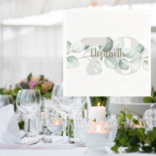 Serviette En Papier 70e anniversaire serviettes personnalisées