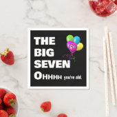 Serviette En Papier 70e fête d'anniversaire Obtenir un vieil Humour (En situation)