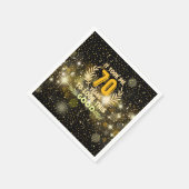 Serviette En Papier 70ème anniversaire m'a pris 70 ans pour regarder c (Coin)