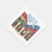 Serviette En Papier 7 févr. - Wave All Your Fingers/Neighbours (Coin)