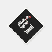 Serviette En Papier 81e anniversaire ballons de fête (Coin)