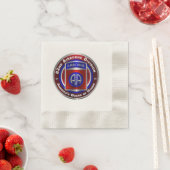 Serviette En Papier 82e division aéroportée (En situation)