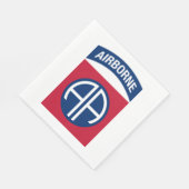Serviette En Papier 82e division aéroportée Insignia (Coin)