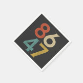 Serviette En Papier 86 47 Trump Cool rétro anti-Trump (Coin)