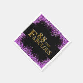 Serviette En Papier 88e anniversaire (Coin)