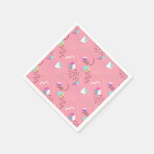 Serviette En Papier 90s Géométrie et gigognes (Coin)