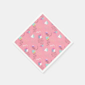 Serviette En Papier 90s Géométrie et gigognes (Coin)