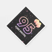 Serviette En Papier 95e anniversaire Balloons et Confetti (Coin)