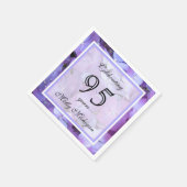 Serviette En Papier 95e anniversaire de la fête Papier serviettes (Coin)