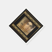 Serviette En Papier 95e anniversaire Fête Papier photo serviettes (Coin)