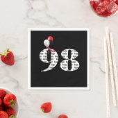 Serviette En Papier 98e anniversaire ballons de fête (En situation)