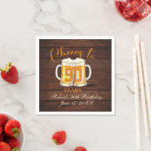 Serviette En Papier À 90 ans  (En situation)