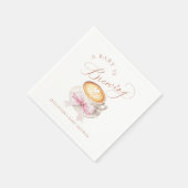 Serviette En Papier A Baby is Brewing Coffee (Coin)