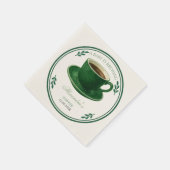 Serviette En Papier A Baby Is Brewing Coffee Cup Baby Shower (Coin)