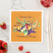 Serviette En Papier A Cornucopia of Blessings (En situation)