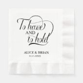 Serviette En Papier A emporter et à tenir Cocktail de réception de mar (Devant)