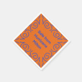 Serviette En Papier À l'abri de l'ouragan Milton (Coin)