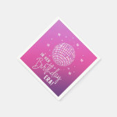 Serviette En Papier À l'ère de son anniversaire, fête de l'ère, fête d (Coin)