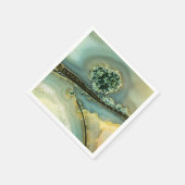 Serviette En Papier À l'intérieur d'une pierre semi-précieuse (Coin)