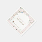 Serviette En Papier A little Wildflower Wild Flower Baby Shower (Coin)