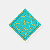 Serviette en papier à motif de banane (Coin)