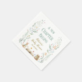 Serviette En Papier A New Chapter Baby Shower (Coin)