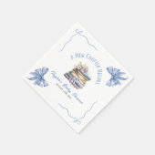 Serviette En Papier A New Chapter Begins Baby Shower  (Coin)